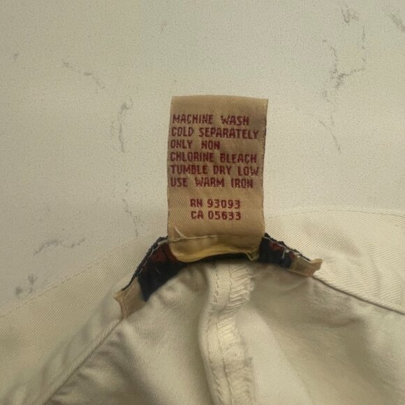 Telluride Clothing Co. White Bermuda Shorts with Back Pocket,‎ Size 14 - Picture 4 of 4